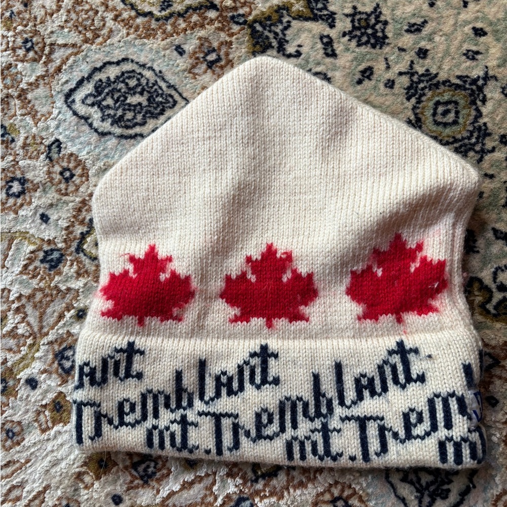Vintage wool toque